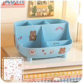 Large-Capacity Desktop Stationery Organizer